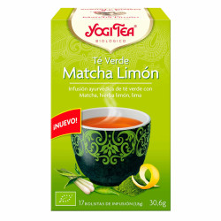 YOGI TEA VERDE MATCHA LIMON...