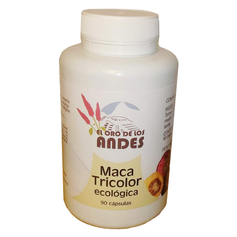 MACA TRICOLOR 90 CAPSULAS ORO DE LOS ANDES