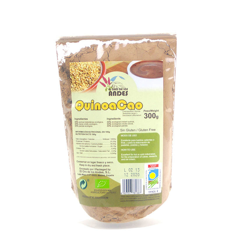 QUINOACAO 300Gr. ORO DE LOS ANDES