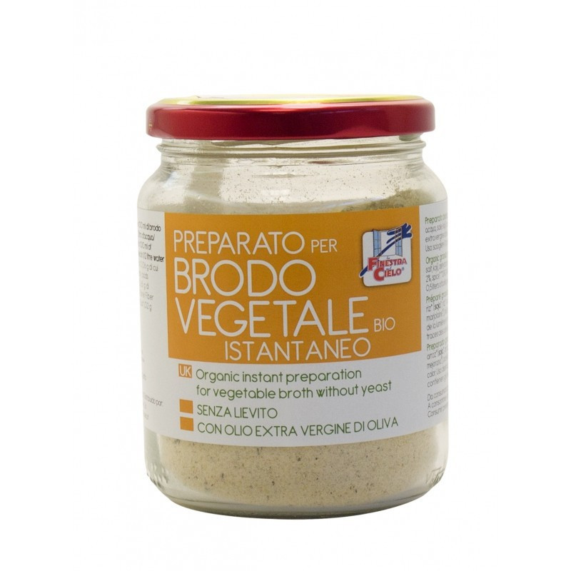 CALDO VEGETAL EN POLVO INSTANT BIO 200Gr. FINESTRA