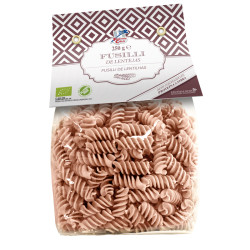 FUSILLI DE LENTEJAS ROJAS...