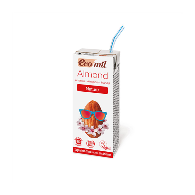 ECOMIL ALMENDRA NATURE 200Ml. NUTRIOPS