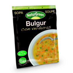 SOPA BULGUR CON VERDURAS...