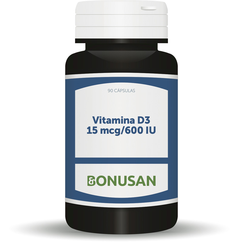 VITAMINA D3 15Mcg/600UI 90 CAPSULAS BONUSAN