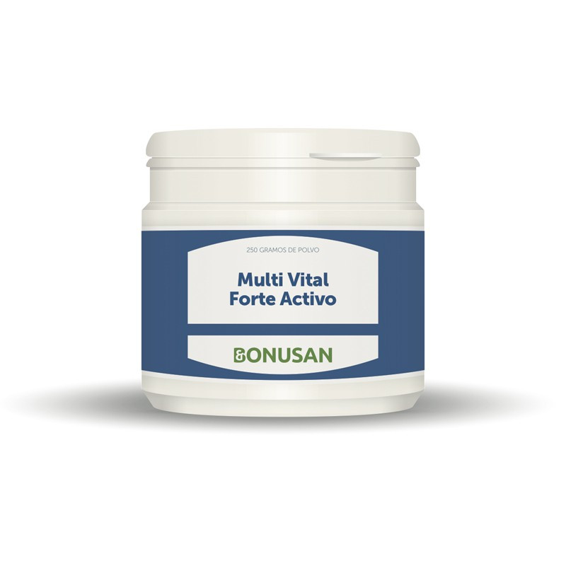 MULTI VITAL FORTE ACTIVO EN POLVO 250 Gr. BONUSAN