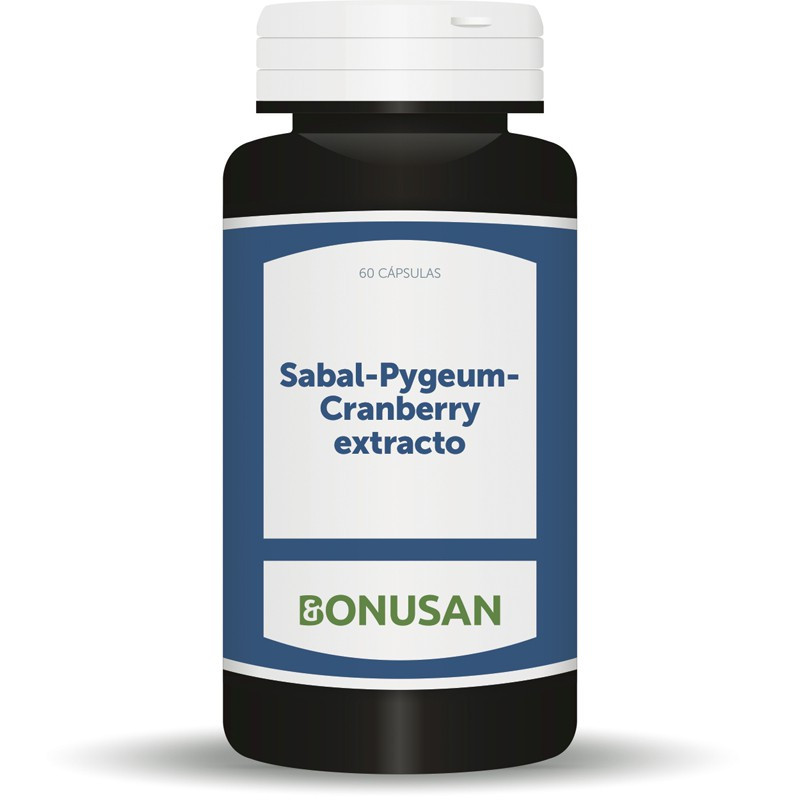 SABAL-PYGEUM-CRANBERRY-EXTRACTO 60 CAPSULAS BONUSAN