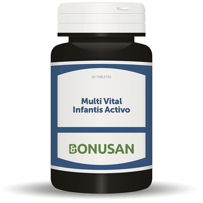 MULTI VITAL INFANTIS ACTIVO 30 TABLETAS MASTICABLES BONUSAN