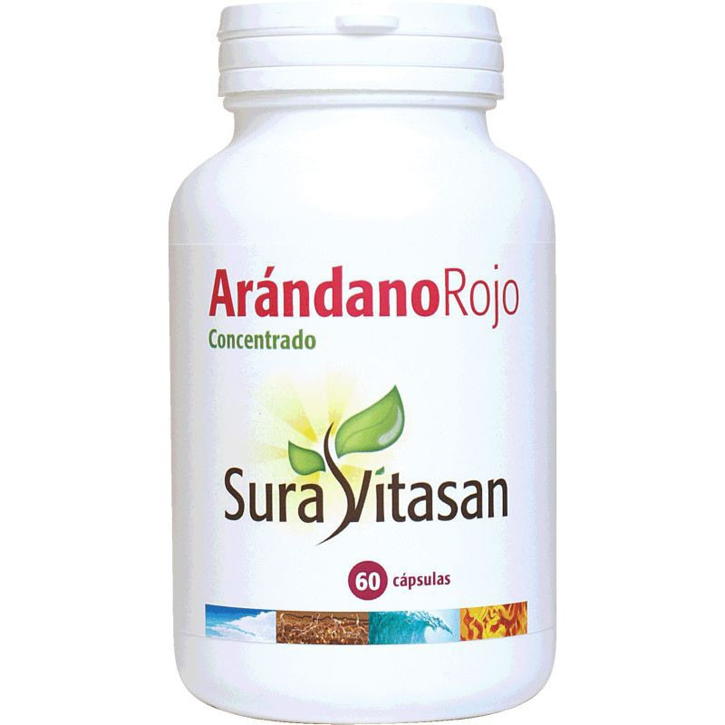 ARANDANO ROJO 600Mg. 60 CAPSULAS SURA VITASAN