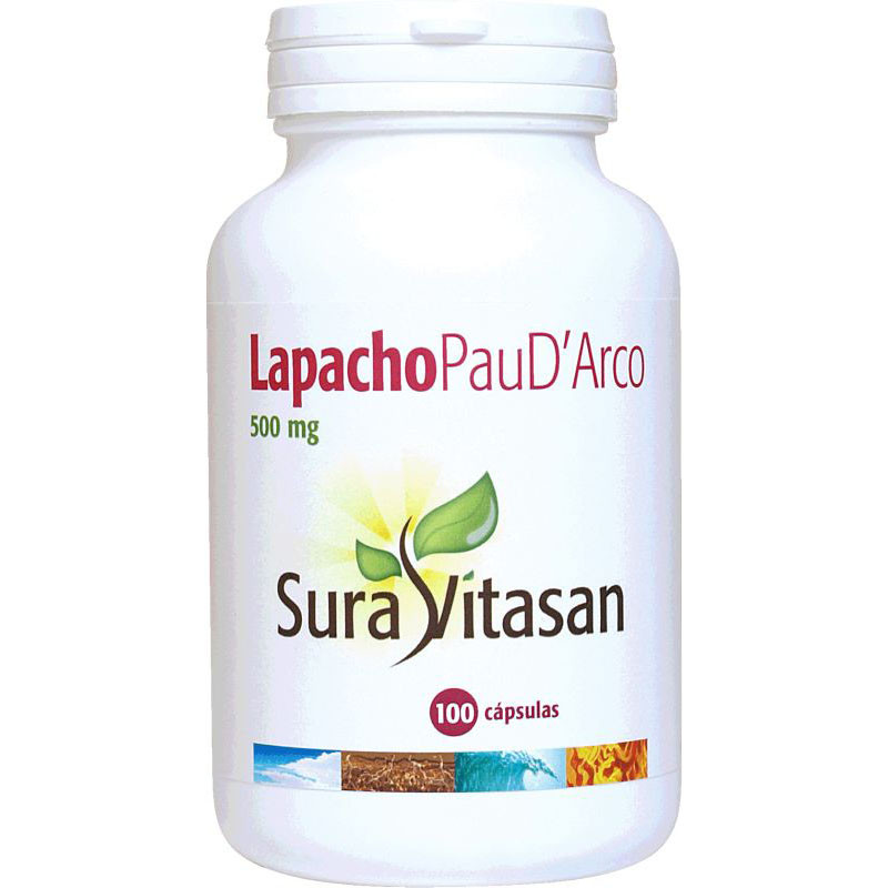 LAPACHO PAU DARCO 500Mg. 100 CAPSULAS SURA VITASAN