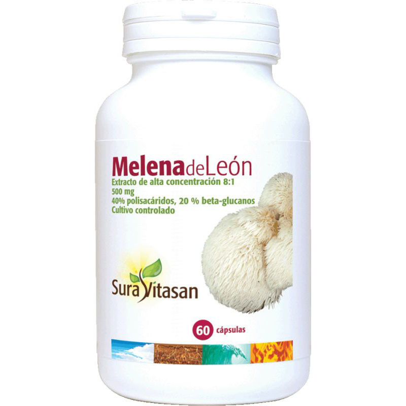 MELENA DE LEON 500Mg. 60 CAPSULAS SURA VITASAN