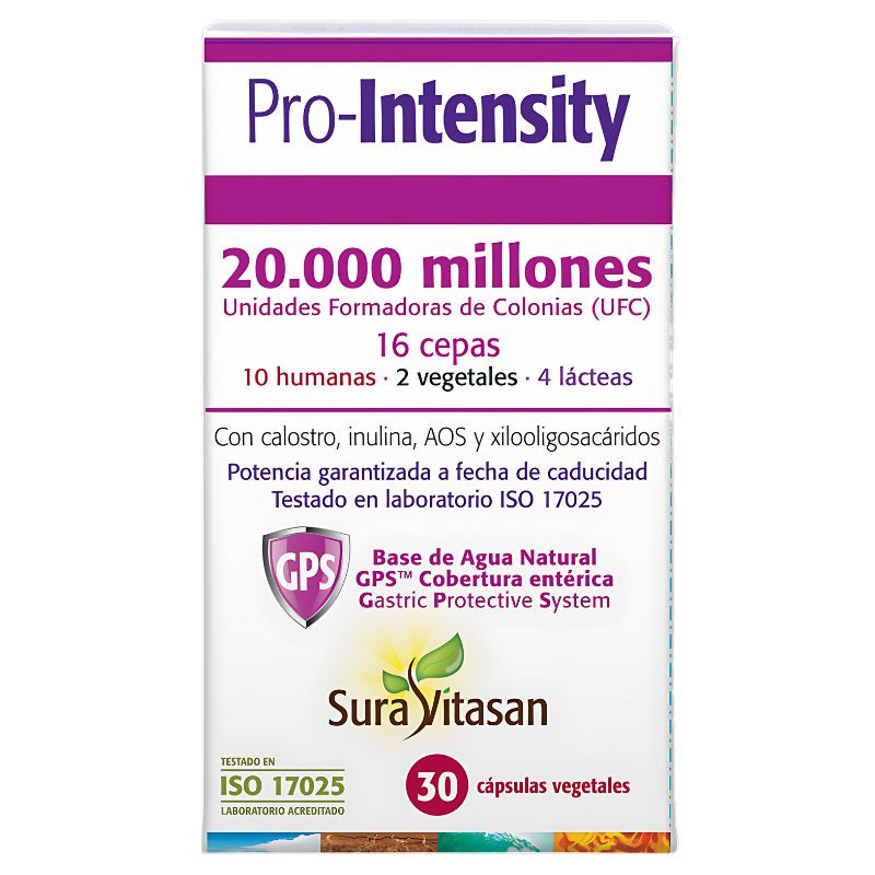 PRO-INTENSITY 30 CAPSULAS SURA VITASAN