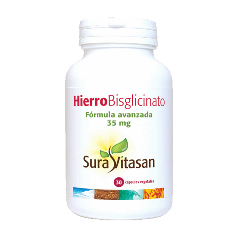 HIERRO BISGLICINATO 30 CAPSULAS SURA VITASAN