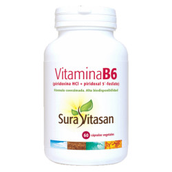 VITAMINA B6  60 CAPSULAS...