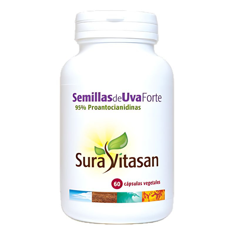 SEMILLAS DE UVA FORTE 60 CAPSULAS SURA VITASAN