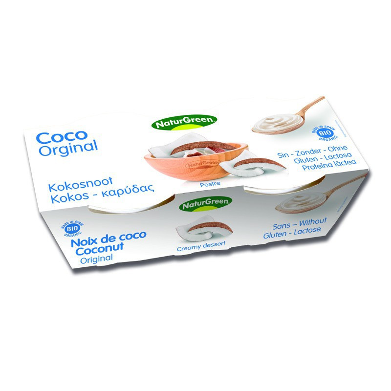 POSTRE DE COCO NATURE 2x125Gr. NATURGREEN