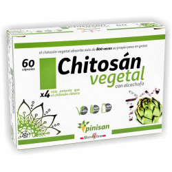 CHITOSAN VEGETAL 60 CAPSULAS PINISAN