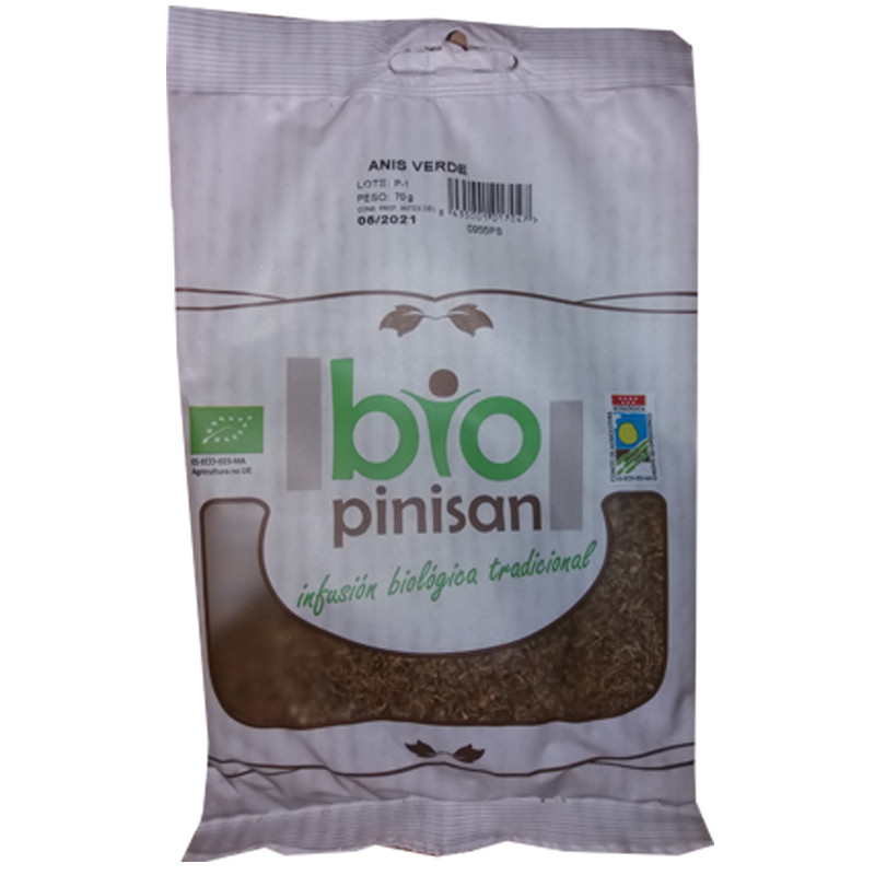 ANIS VERDE BIO 70Gr. PINISAN