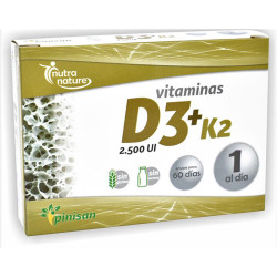 VITAMINAS D3 Y K2 2.500UI...