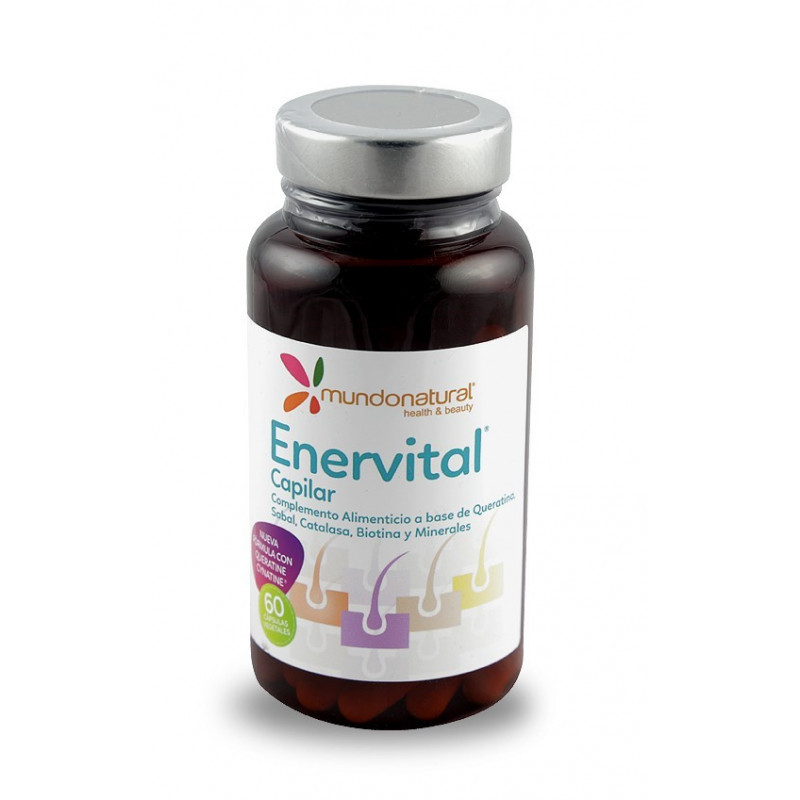 ENERVITAL CAPILAR 60 CAPSULAS MUNDO NATURAL