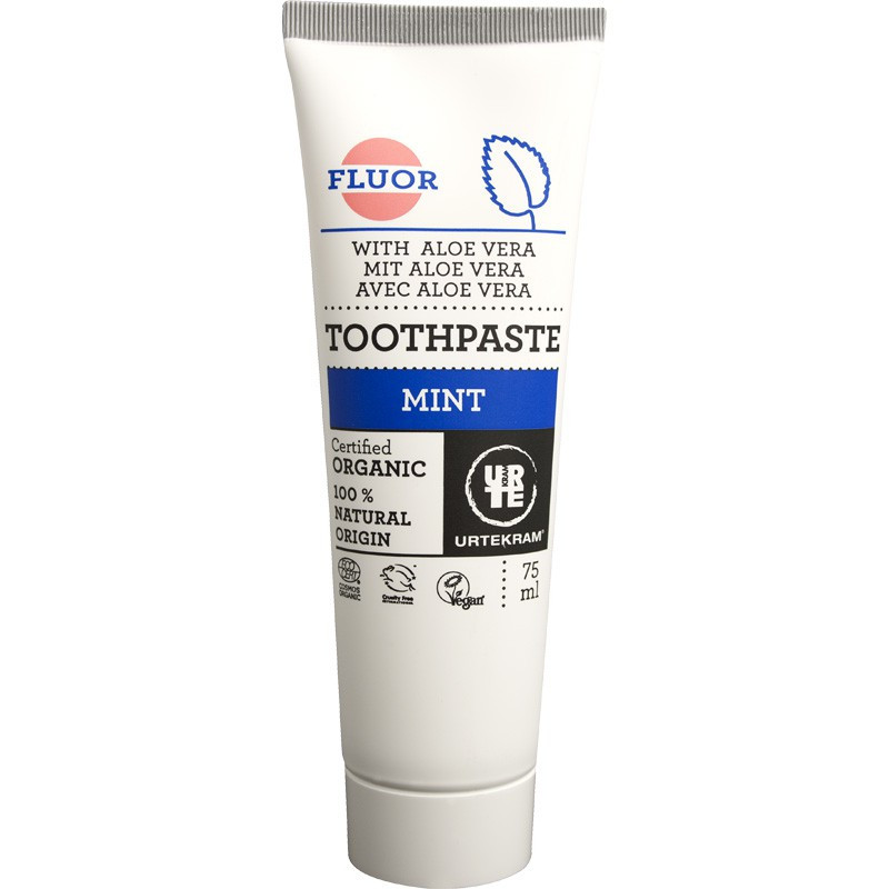 DENTIFRICO DE  MENTHA Y TE VERDE ECO  75Ml. URTEKRAM