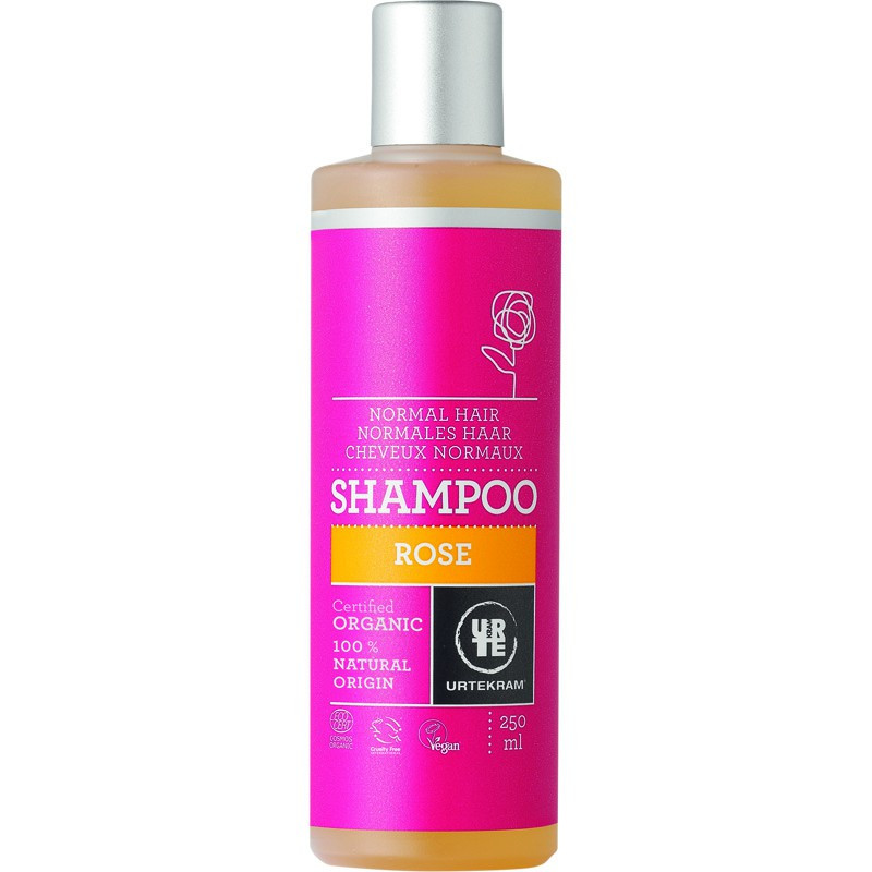 CHAMPU DE ROSA (NORMAL) ECO 250Ml. URTEKRAM