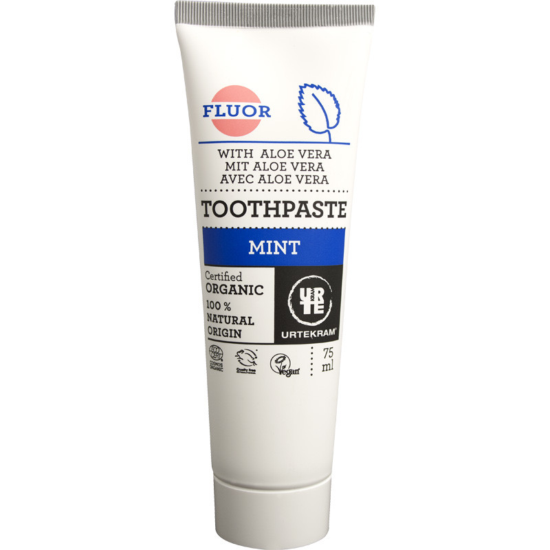 DENTIFRICO  DE  MENTHA Y FLUOR ECO 75Ml. URTEKRAM