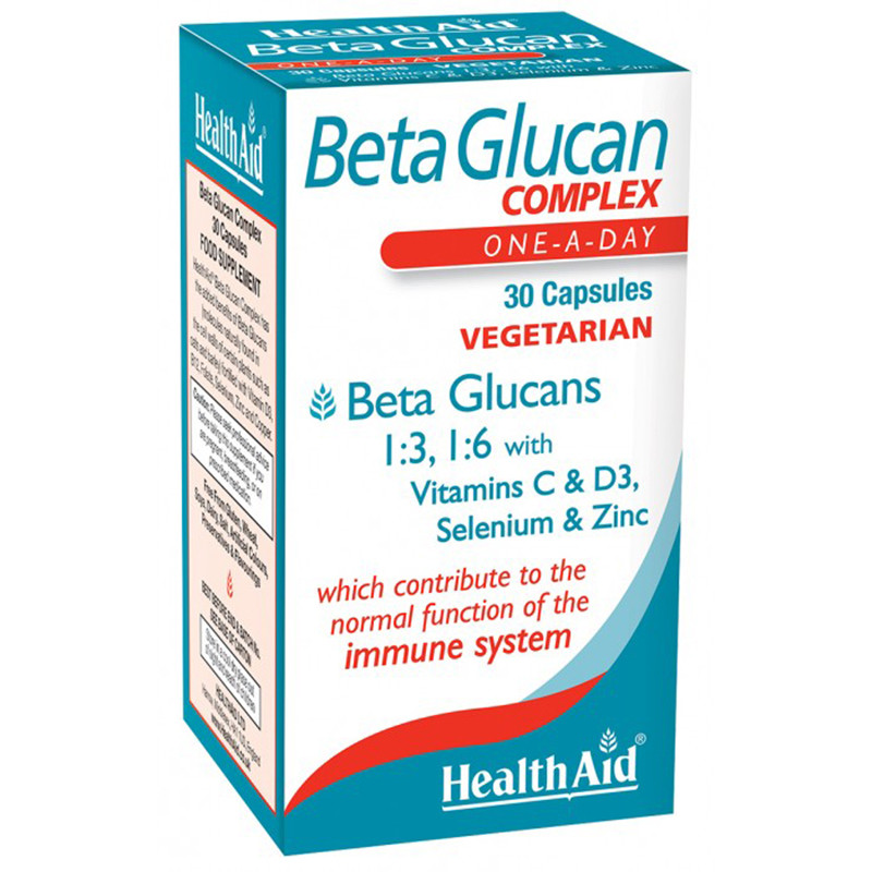 BETAGLUCAN COMPLEX 30 CAPSULAS HEALTH AID