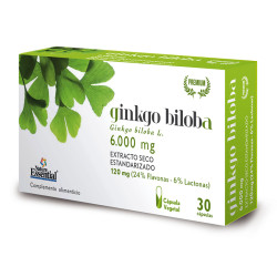 GINKGO BILOBA 30 CAPSULAS...