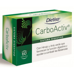 CARBOACTIV 60 CAPSULAS DIETISA