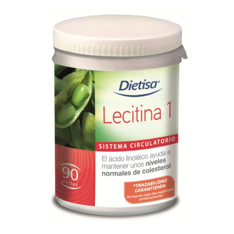 LECITINA 1 90 PERLAS DIETISA